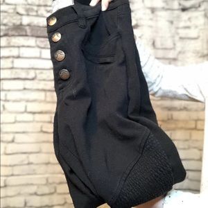 Free People Black Moro Jeans